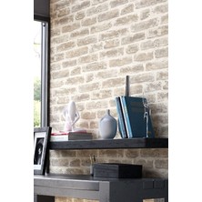 Delixa 5311 Açık Sarı Tuğla Desen Kağıdı 5,30 M²