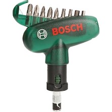 Bosch Professional Accessories Diy Circirli Tornavida ve 9 Vidalama Ucu, Gri