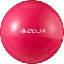 Delixa 20 cm Dura-Strong Mini Pilates Topu Denge Egzersiz Topu,fuşya