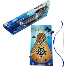 Delixa Tozkoparan Iskender Okçubaba Okçuluk Seti (6-12 Yaş) – Başlangıç Seviyesi Mavi Mavi