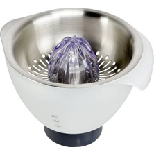 Delixa Narenciye Sıkacağı Aparatı AT312 - Mutfak Şefi Aksesuarı, 600 ml Yüksek Çıkışı, Paslanmaz (Tüm Chef