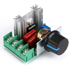 220V 2000W Scr Barındıran Hız Kontrolü Dimmer Motor Kontrolü