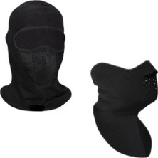 Delixa Motosiklet Balaklava + Rüzgar Geçirmez Maske
