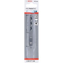 Bosch Professional Altıgen Şaftlı - Pointteq - Hss Metal Matkap Ucu 5, 0*91 Mm, Gri