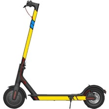 Delixa M365 Tüm Scooter Modelleri Için Reflektör Çıkartma Set Seri A No 6