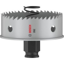 Bosch 1 x Pro Sheet Metal Power Change Plus Delikli Testere (Paslanmaz Çelik Levhalar, Çelik Levhalar, Ø 73 Mm, Profesyonel Aksesuar Döner Matkap/sürücü)