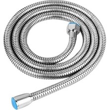 200CM Ekstra Uzun Örrgülü Duş Spirali/patlamaya Dayanımlı Yüksek Basınçlı 2 Metre Banyo Hortumu/paslanmaz, Su Tasarruflu Epdm Duş Borusu (%100 Yerli Üretim)