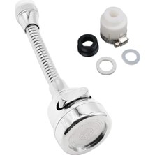 3 Kademeli Tasarruflu Universal Mutfak Musluk Başlığı