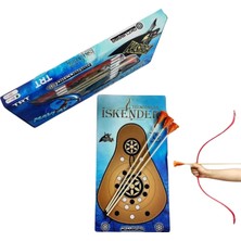 Delixa Tozkoparan Iskender Okçubaba Okçuluk Seti (6-12 Yaş) – Başlangıç Seviyesi Turuncu Turuncu