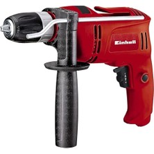Einhell Darbeli Matkap Tc-Id 550 E (550 W, Elektronik Devir Ayarı, Devir Ön Seçimi, Sağ/sol Dönüş, Metal Derinlik Mesnedi, Yardımcı Tutma Kolu) - 4258621