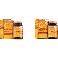 Nutraxin C Vitamin 1000 Mg 30 Tablet Güçlendirici İçerik Türkiye Menşeli