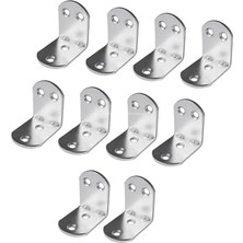 L Demir Gönye Köşebent, 30X30X23 Mm, Kenar, Köşe Bağlantı Demiri, Mobilya, Dolap, Masa, Sandalye, Raf, Kitaplık, Karavan, Gardırop, Portmanto, Ahşap, Lama Sabitleme Aparatı (10 Adet)