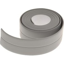 3.2 Metre Su Geçirmez Bant – Gri Kendinden Yapışkanlı Lavabo Duvar Kenar, Küf ve Nem Önleyici