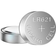 Delixa 1 KART10 Adet - Ag1 LR621 Alkalin Saat Pili 10'lu Kol Saati Pili Ag 1 LR621 Düğme Pil 1.5 Volt LR621