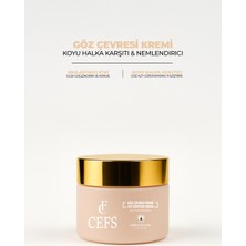 Cefs Göz Altı ve Göz Çevresi Yaşlanma, Morluk ve Torbalanma Karşıtı Bakım Kremi 50 ml