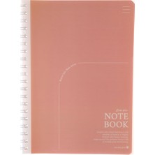 Morning Glory 5000 Çizgili Defter 26X19 cm Pembe 11210-88265