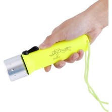 3W LED Su Altı Dalış El Feneri Su Geçirmez 60 mt Fener