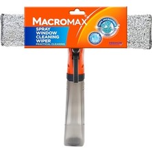 Spreyli Cam Silme Aparatı, 3'ü 1 Arada Çekpaslı ve Mikrofiberli Camsil, Iz Bırakmaz