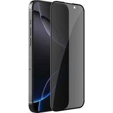 Bukrem Store Apple Uyumlu   iPhone 16 Pro Görünmez Hayalet Tam Kaplayan Ekran Koruyucu Cam