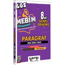 Yargı Yayınevi 8. Sınıf Lgs Mebim Paragraf 8 Adet Genel Deneme