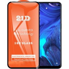 Bukrem Store Oppo Reno 4 Ekran Koruyucu Kırılmaz Cam 21D