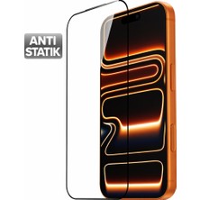 Bukrem Store Apple iPhone 17 Pro Max Uyumlu Anti Statik Ekran Koruyucu Toz Tutmayan Kırılmaz Cam
