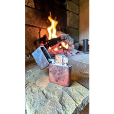 Precious El Yapımı Stabilize Ihlamur Ağacı Benzinli Çakmak - Ömür Boyu Garantili