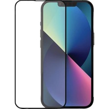 Bukrem Store Apple Uyumlu   iPhone 13 Ekran Koruyucu 9d Tam Kaplayan Kavisli