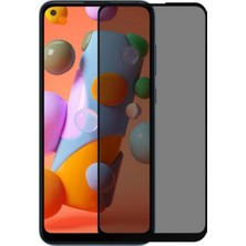 Bukrem Store Samsung Uyumlu Galaxy A11 Hayalet Ekran Koruyucu Tam Kaplayan Gizli