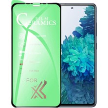 Bukrem Store Samsung Uyumlu S20 Fe Ekran Koruyucu 9d Seramik Nano Tam Kaplayan Kavisl