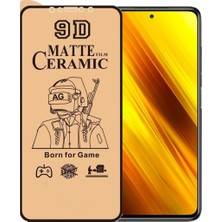 Bukrem Store Poco X3 Nfc Ekran Koruyucu 9d Mat Seramik Nano Kırılmaz Cam
