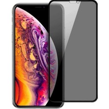 Bukrem Store Apple Uyumlu   iPhone Xs Max Hayalet Ekran Koruyucu Tam Kaplayan Gizli Privacy