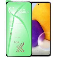 Bukrem Store Samsung Uyumlu A72 Ekran Koruyucu 9d Seramik Nano Kırılmaz Cam