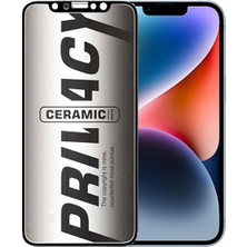 Bukrem Store Apple Uyumlu   iPhone 14 Plus Hayalet Ekran Koruyucu Mat Seramik Hayalet