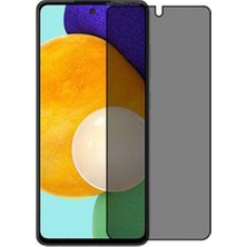 Bukrem Store Samsung Uyumlu A22 Hayalet Ekran Koruyucu Tam Kaplayan Gizli Privacy
