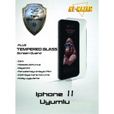 Bukrem Store Apple Uyumlu   iPhone 11 Şeffaf Kırılmaz Ekran Koruyucu Ultra Ince, Anti Çizik & Darbeye Dayanıklı