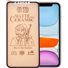 Bukrem Store Apple Uyumlu iPhone 11 Ekran Koruyucu 9d Mat Seramik Nano Tam Kaplayan