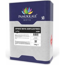 Pamukkale 4200 Epoksi Boya Yedek Sertleştiricisi Şeffaf 3 kg