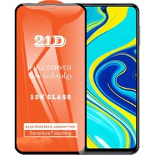 Bukrem Store Xiaomi Redmi Note 9s Ekran Koruyucu 21D Kırılmaz Cam