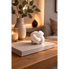 Mandalin Art Studio Düğüm Şeklinde Mini Dekoratif Obje 6 cm | 1 Adet Küçük Boy