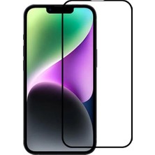Bukrem Store Apple Uyumlu   iPhone 14 Plus Ekran Koruyucu 9d Tam Kaplayan Kavisli