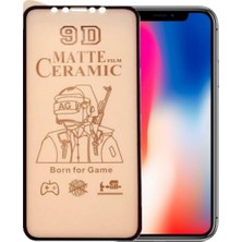 Bukrem Store Apple Uyumlu   iPhone x Ekran Koruyucu 9d Mat Seramik Nano Tam Kaplayan