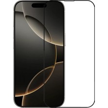 Bukrem Store Apple Uyumlu   iPhone 16 Pro Ekran Koruyucu 9d Tam Kaplayan Kavisli