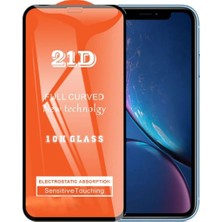 Bukrem Store Apple Uyumlu   iPhone Xr Ekran Koruyucu 21D Tam Kaplayan Kavisli (468000060)