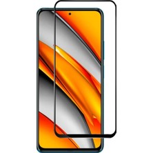 Bukrem Store Xiaomi Poco F3 Ekran Koruyucu 9d Tam Kaplayan Kavisli