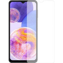 Bukrem Store Samsung Galaxy A23 Uyumlu Kırılmaz Temperli Ekran Koruyucu Cam