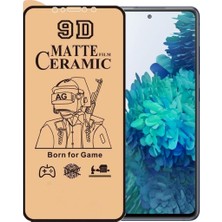 Bukrem Store Samsung Uyumlu S20 Fe Ekran Koruyucu 9d Mat Seramik Nano Tam Kaplayan (537269060)