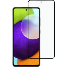 Bukrem Store Samsung Uyumlu A52 4g Ekran Koruyucu 9d Tam Kaplayan Kırılmaz Cam Kavisli