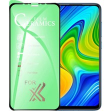 Bukrem Store Xiaomi Redmi Note 9 Ekran Koruyucu 9d Seramik Nano Tam Kaplayan Kırılmaz Cam