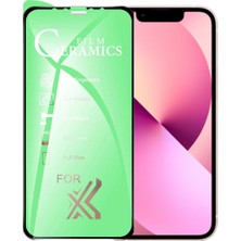 Bukrem Store Apple Uyumlu   iPhone 13 Mini Ekran Koruyucu 9d Seramik Nano Tam Kaplayan
